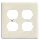 Hubbell NP82I 2-Gang Standard Size Duplex Plate